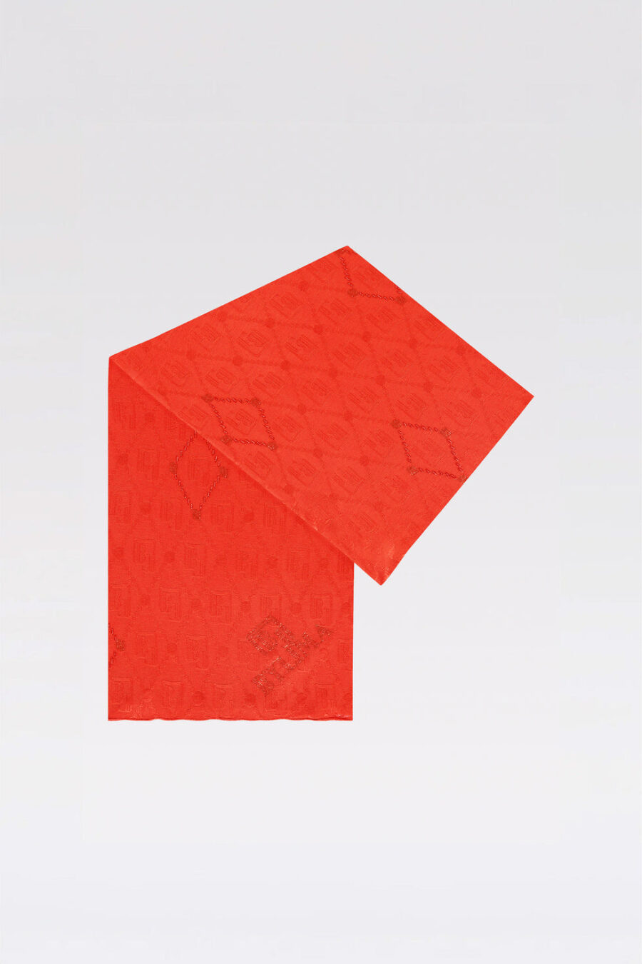Enchanté handwork scarf 'Orange red' - Image 2