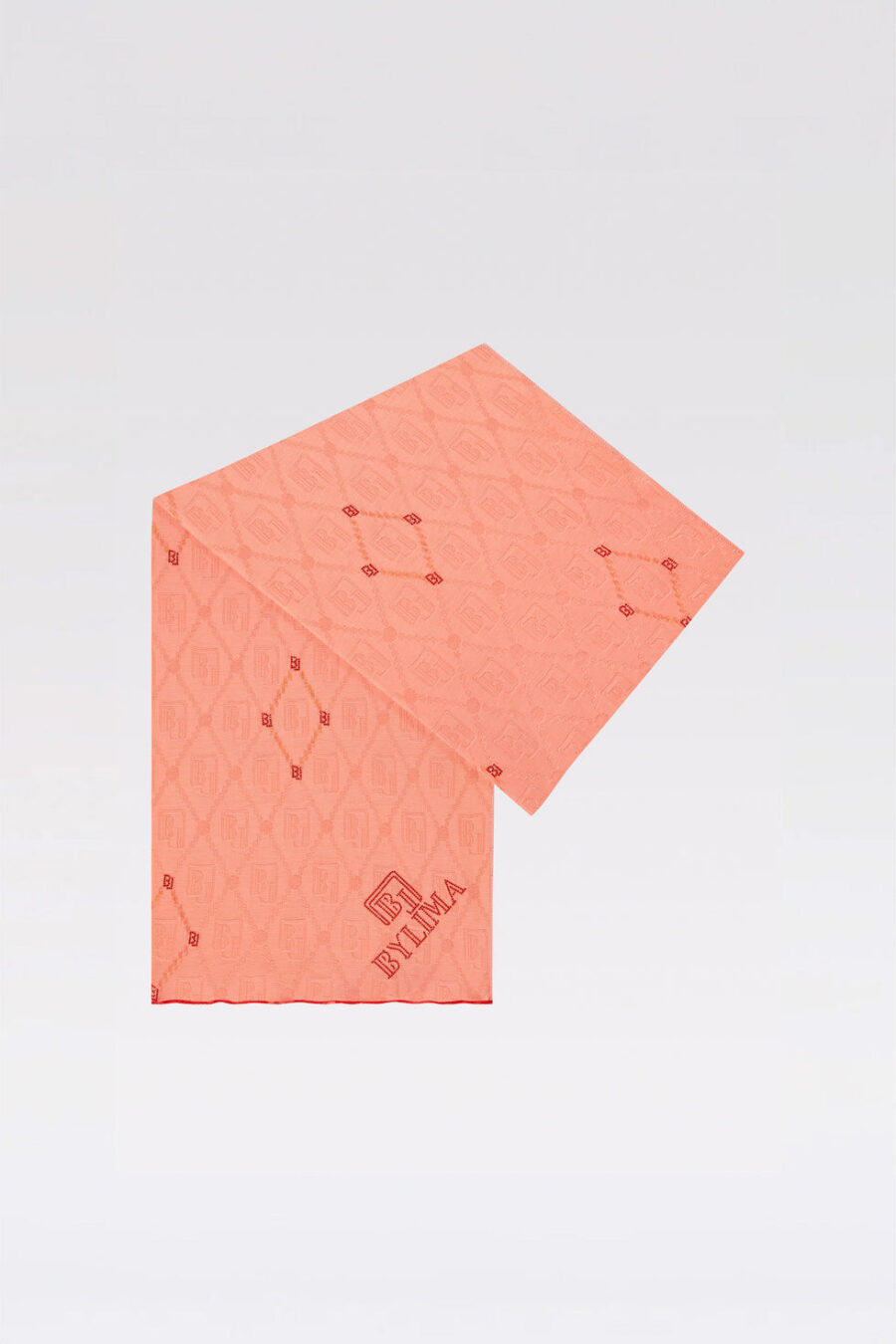 Enchanté handwork scarf 'Peach' - Image 2