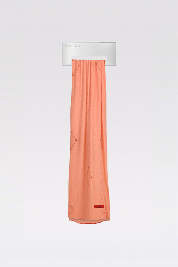 Enchanté handwork scarf 'Peach'