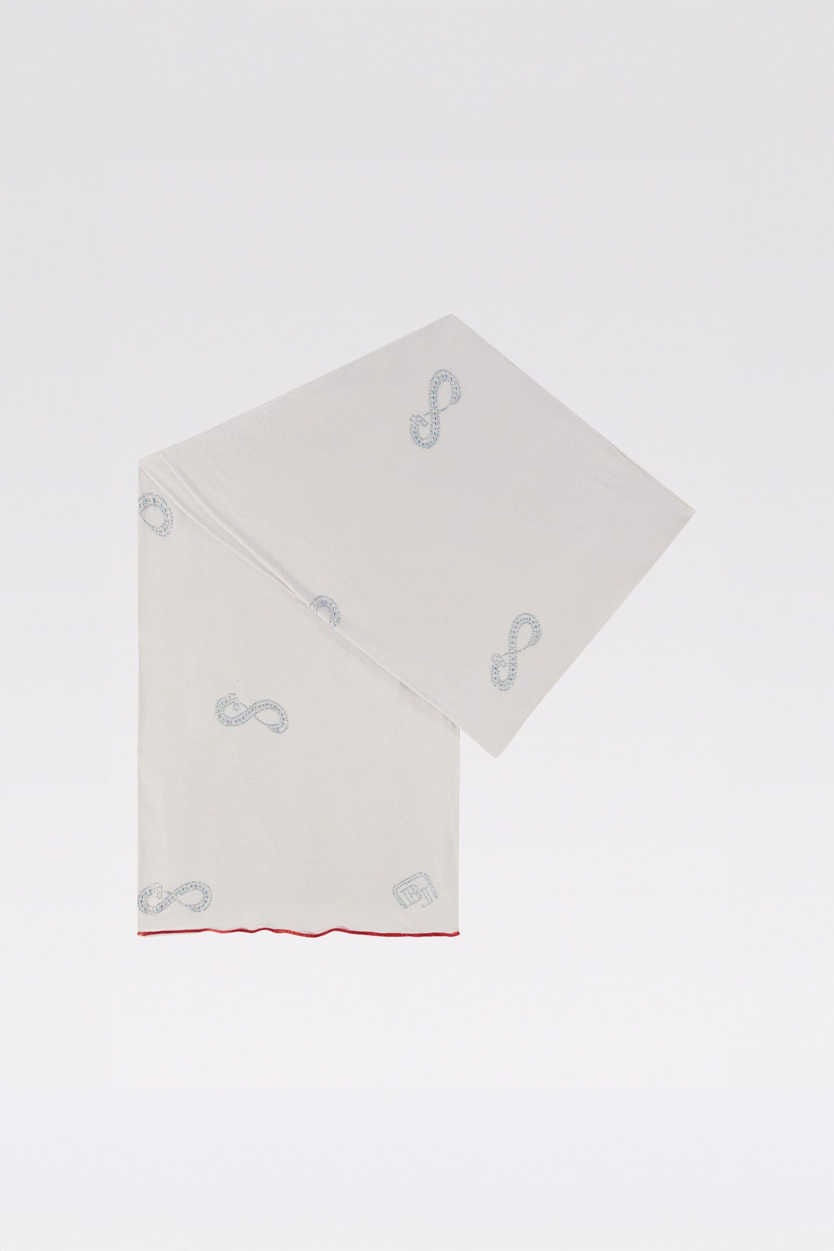 AMOR INFINI SCARF 'BEIGE' - Image 3