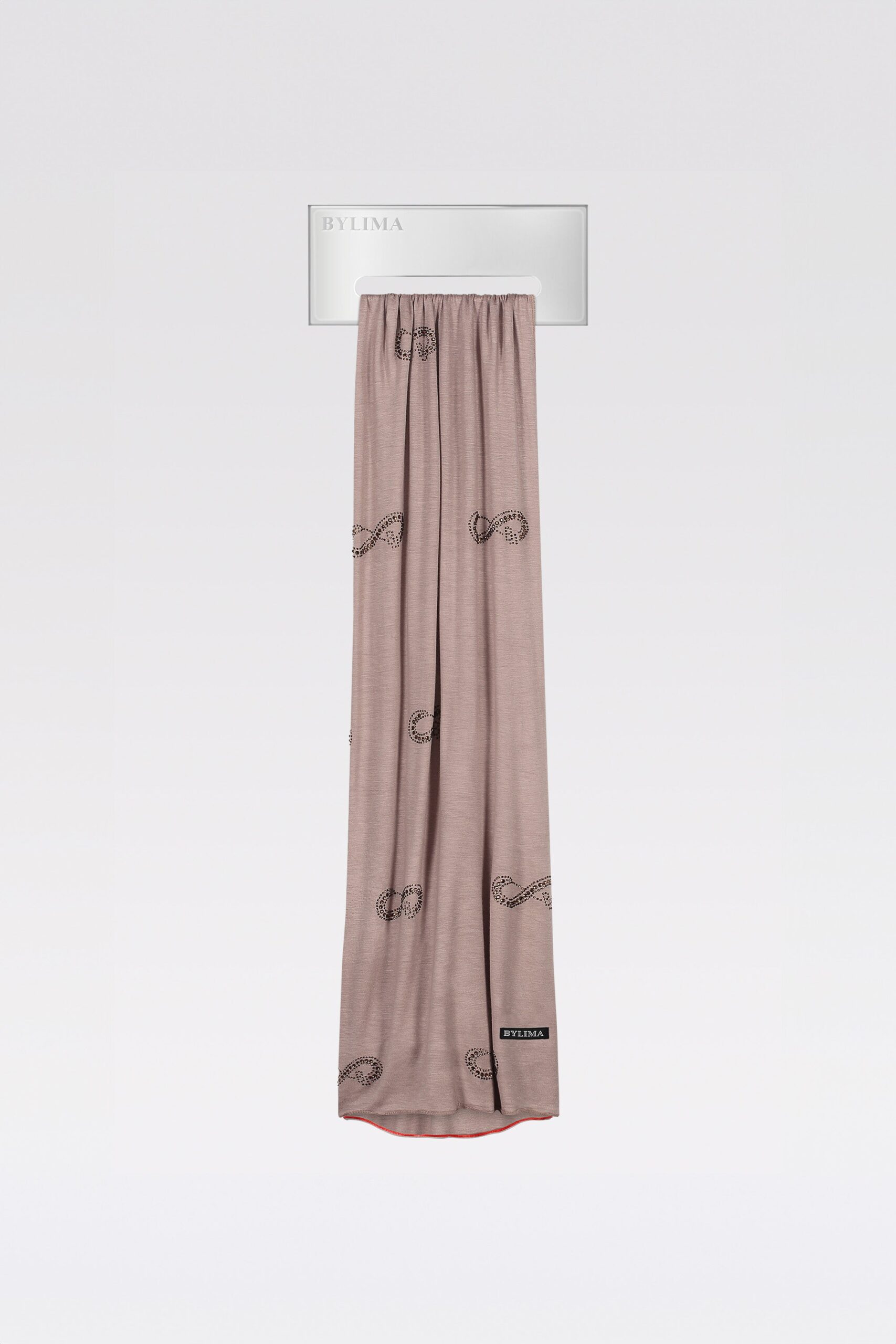 AMOR INFINI SCARF 'ROSY BROWN' - Image 2