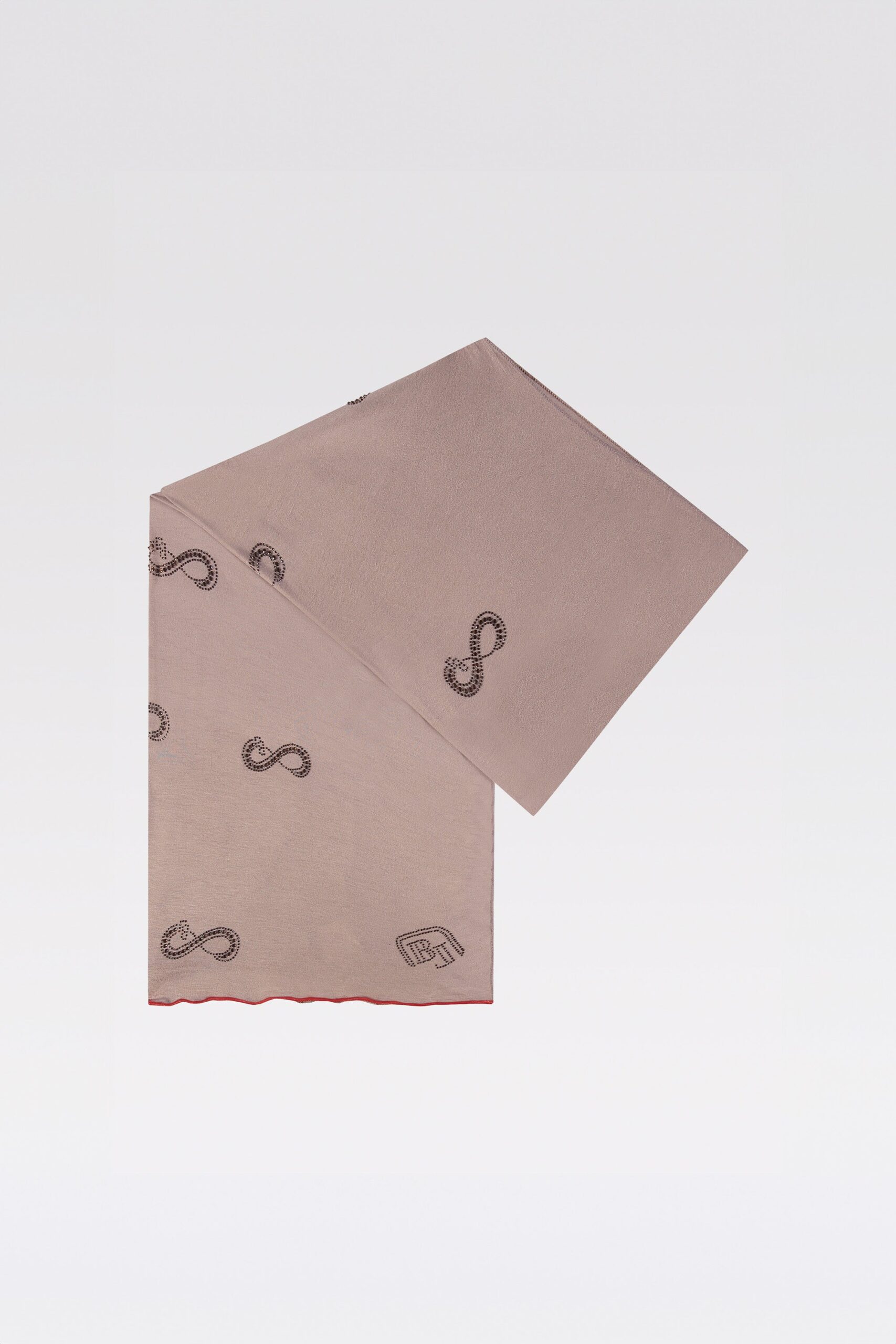 AMOR INFINI SCARF 'ROSY BROWN'