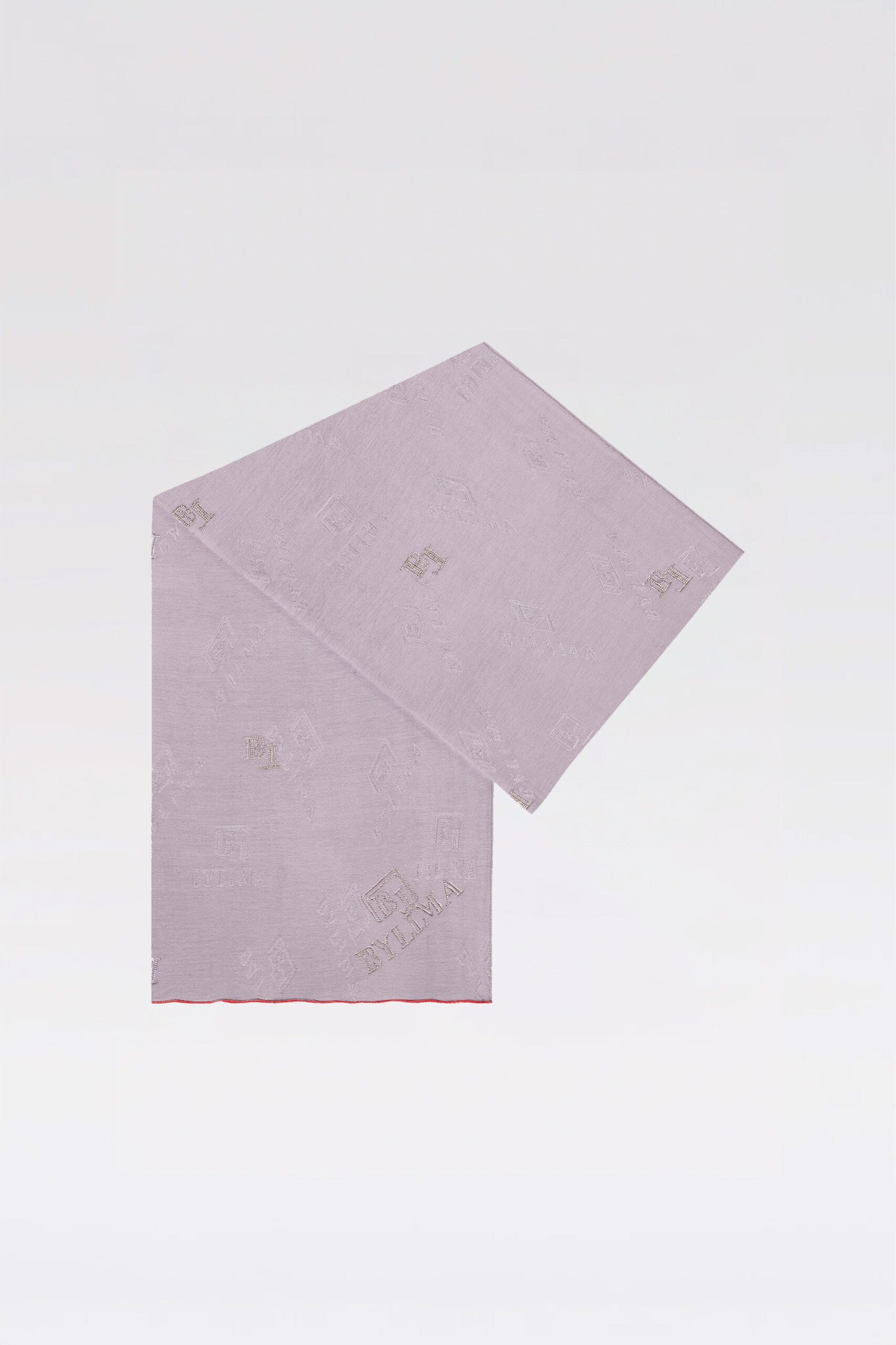 BYLIMA’S STAMP SCARF 'Lilac'