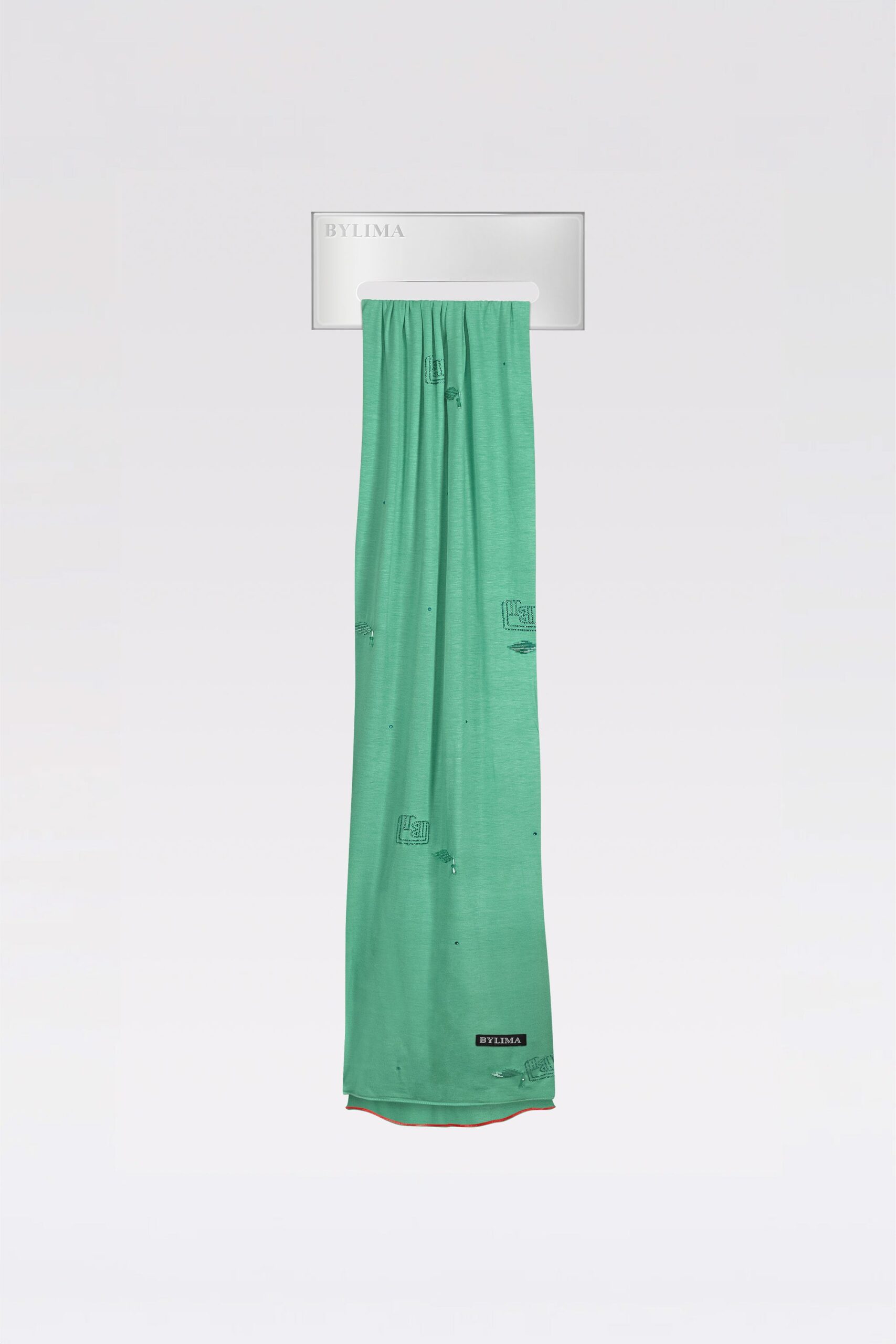 Diamond pendant scarf 'Spearmint' - Image 4