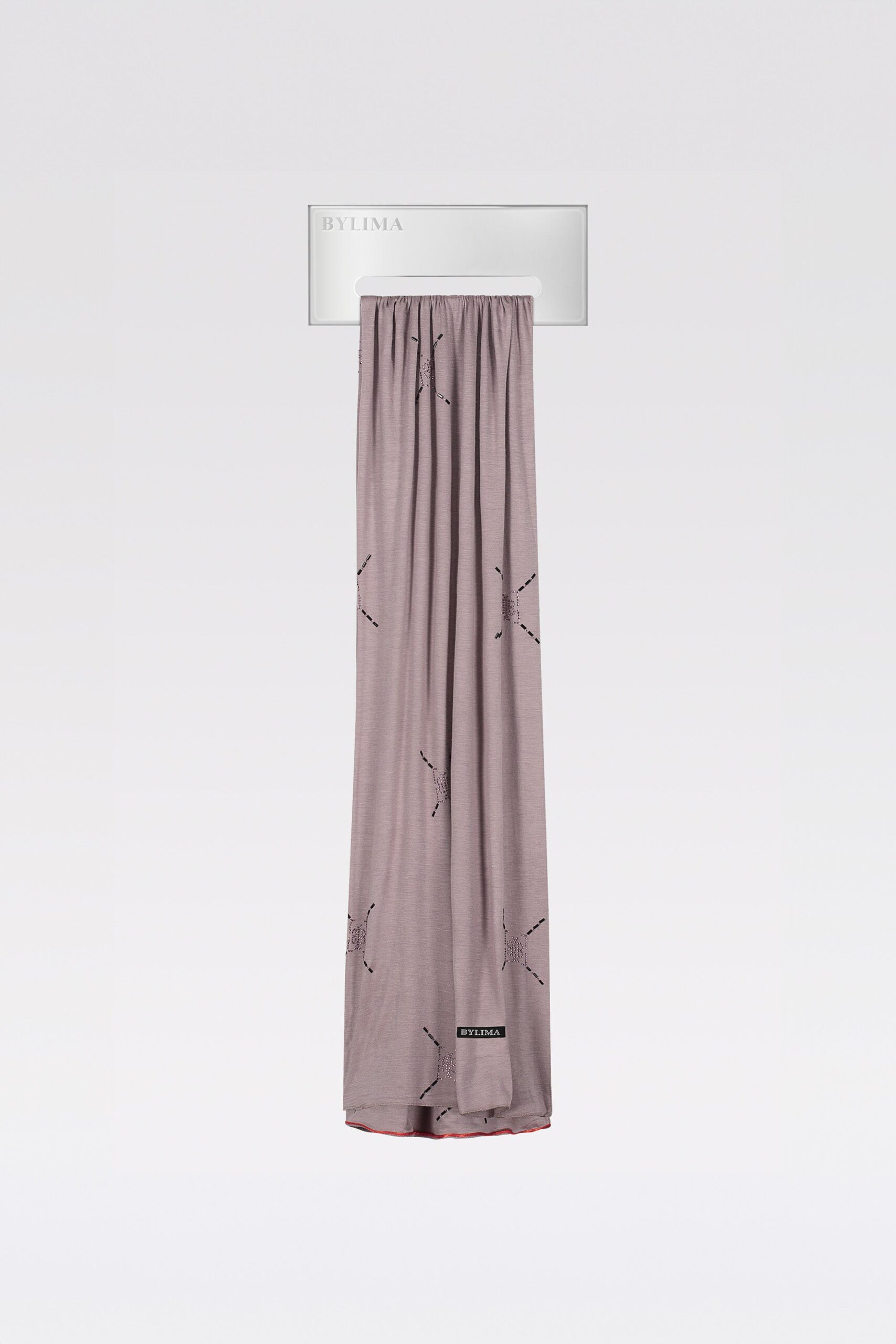 PAPILLON SCARF 'DUSTY PURPLE' - Image 2