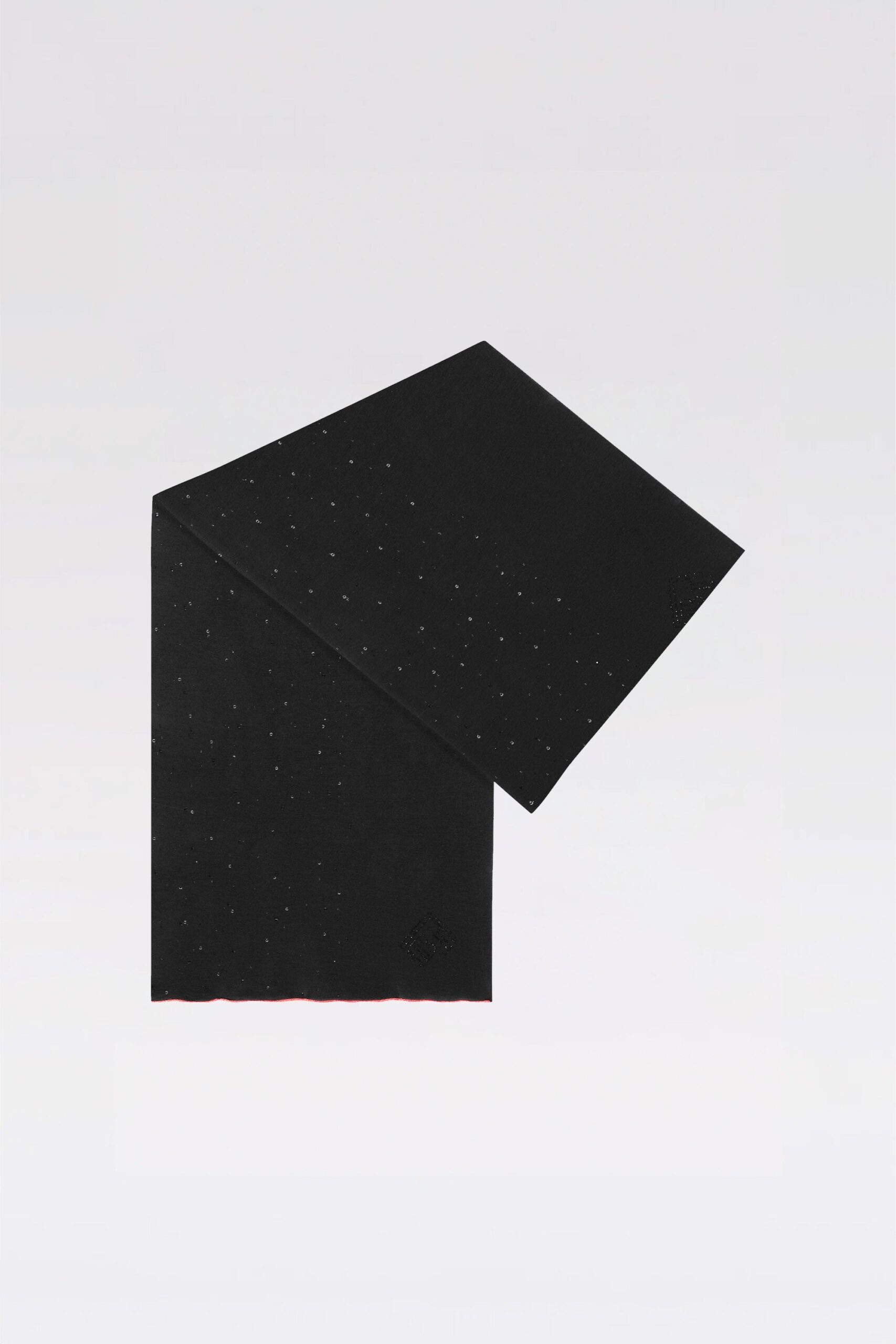 RAINDROP SCARF 'Black'