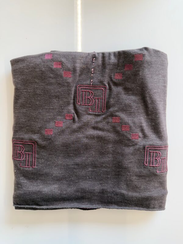 RICAMO DESIGN SCARF ‘PURPLE’