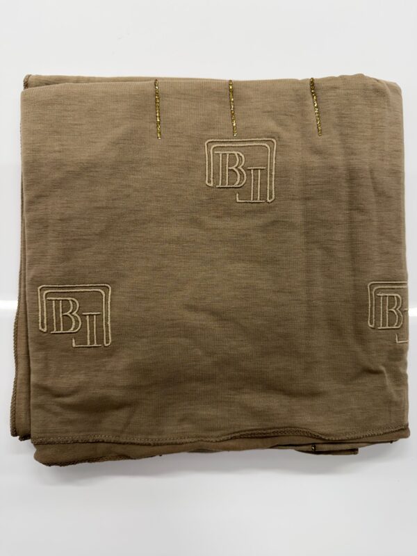 RICAMO SCARF ‘capucchino’