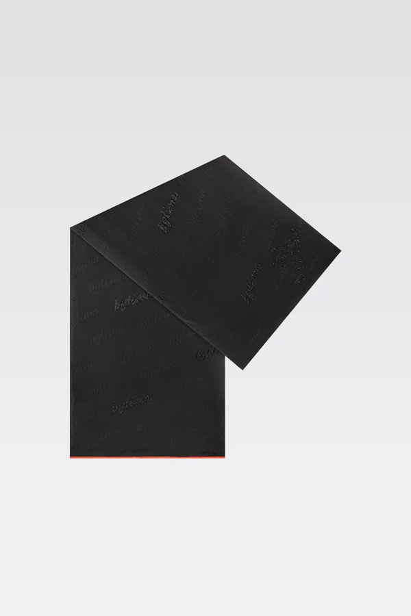 SIGNATURE SCARF ‘BLACK’