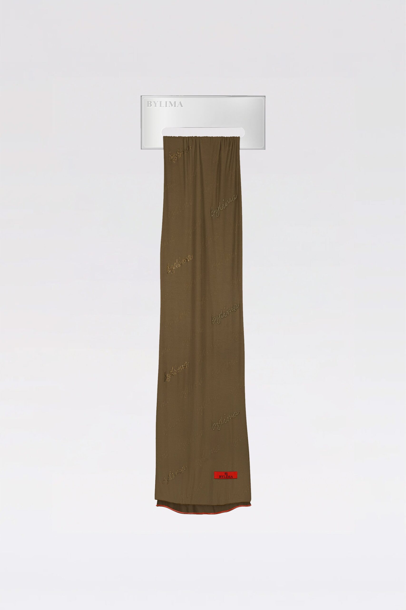 SIGNATURE SCARF 'Dark brown' - Image 4