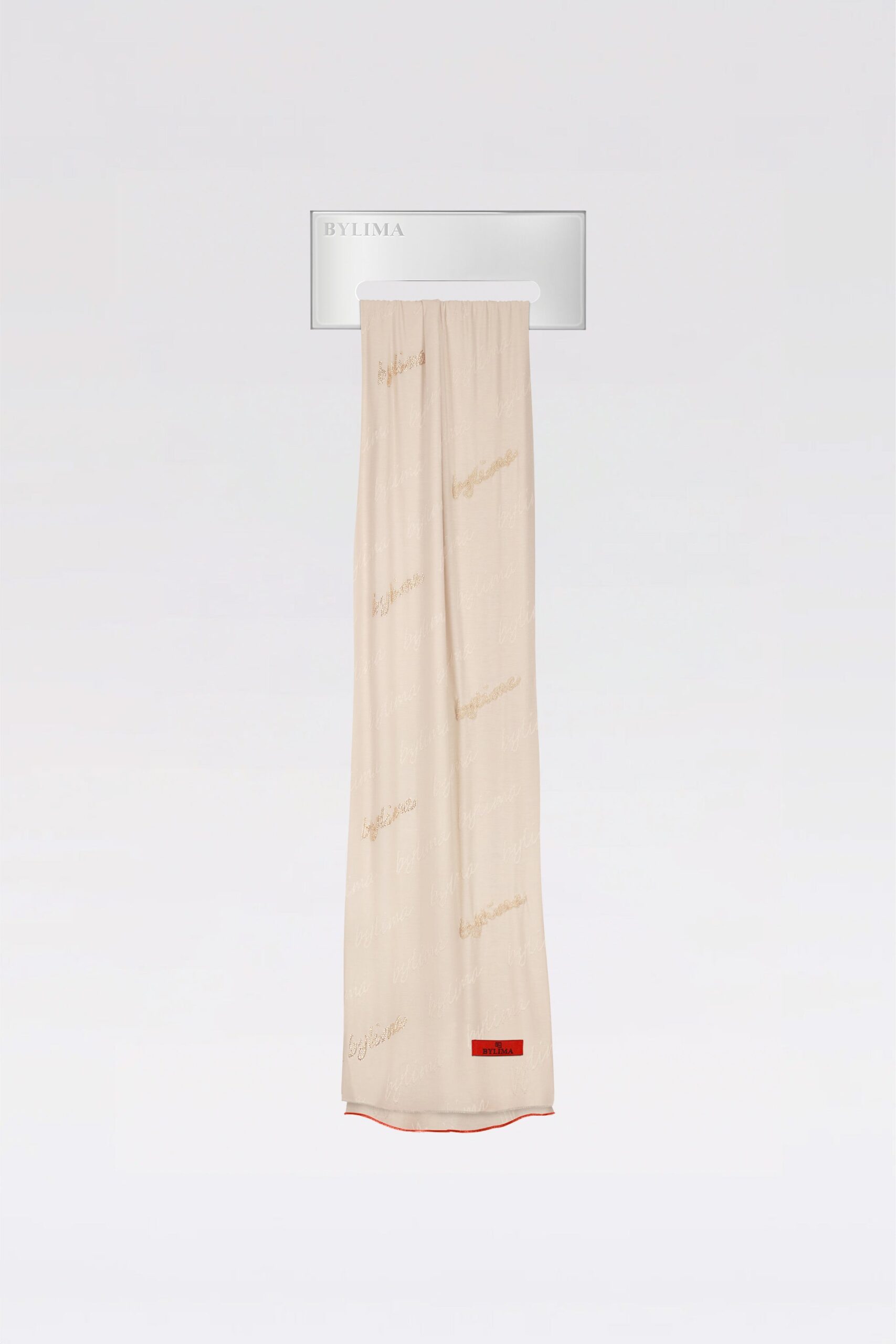 SIGNATURE SCARF 'Rosy beige' - Image 4