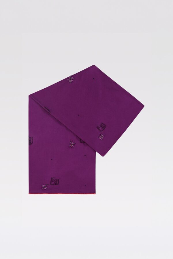 SKAFOS DIADROMI SCARF 'MIDNIGHT PURPLE'