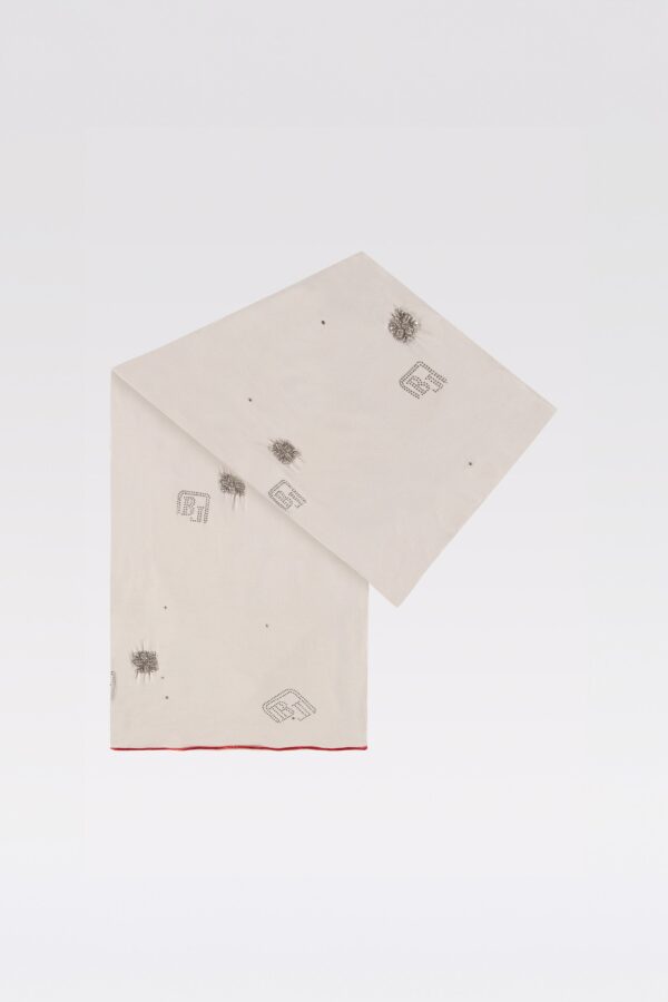 SKAFOS KIPOS SCARF 'CHALK GREY'