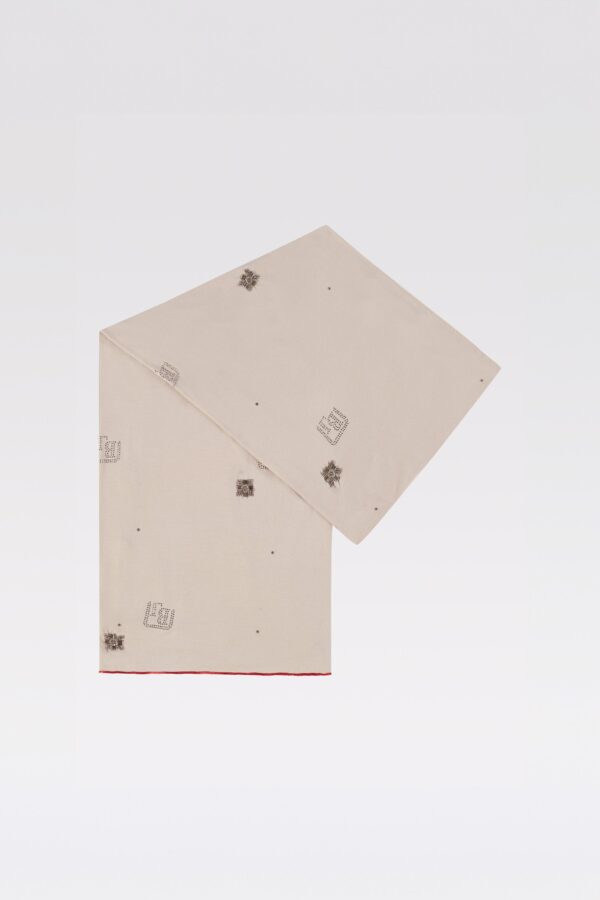 SKAFOS KIPOS SCARF 'LIGHT GREY'