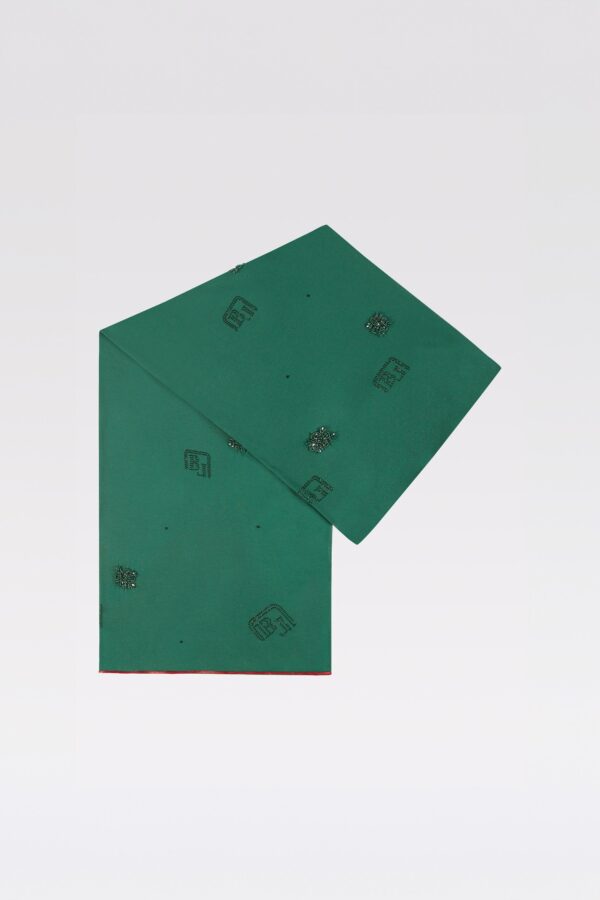 SKAFOS KIPOS SCARF 'MOROCCAN GREEN'