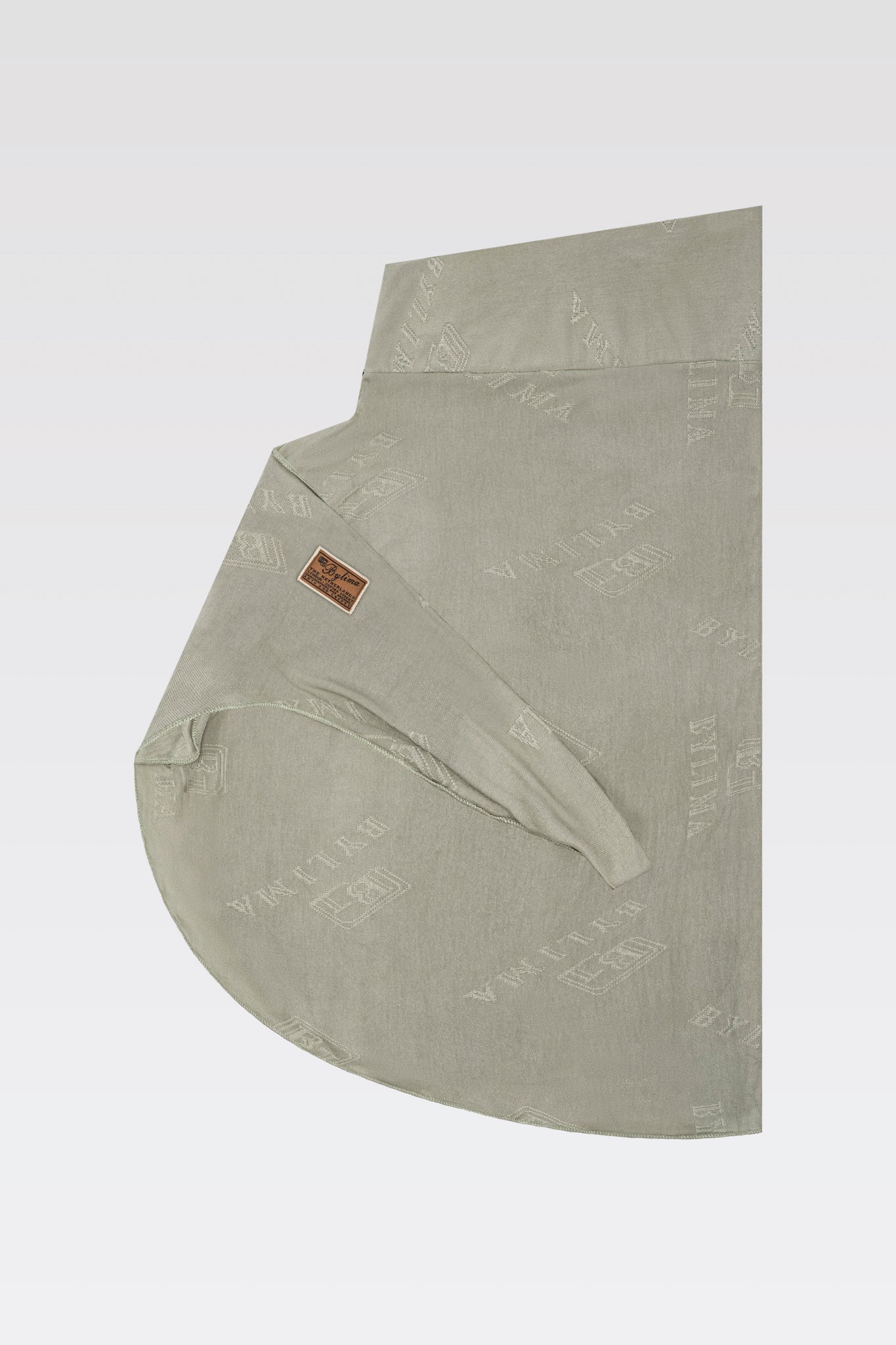 SLIP-ON STAMP HIJAB ‘SAGE GREEN’ - Image 2