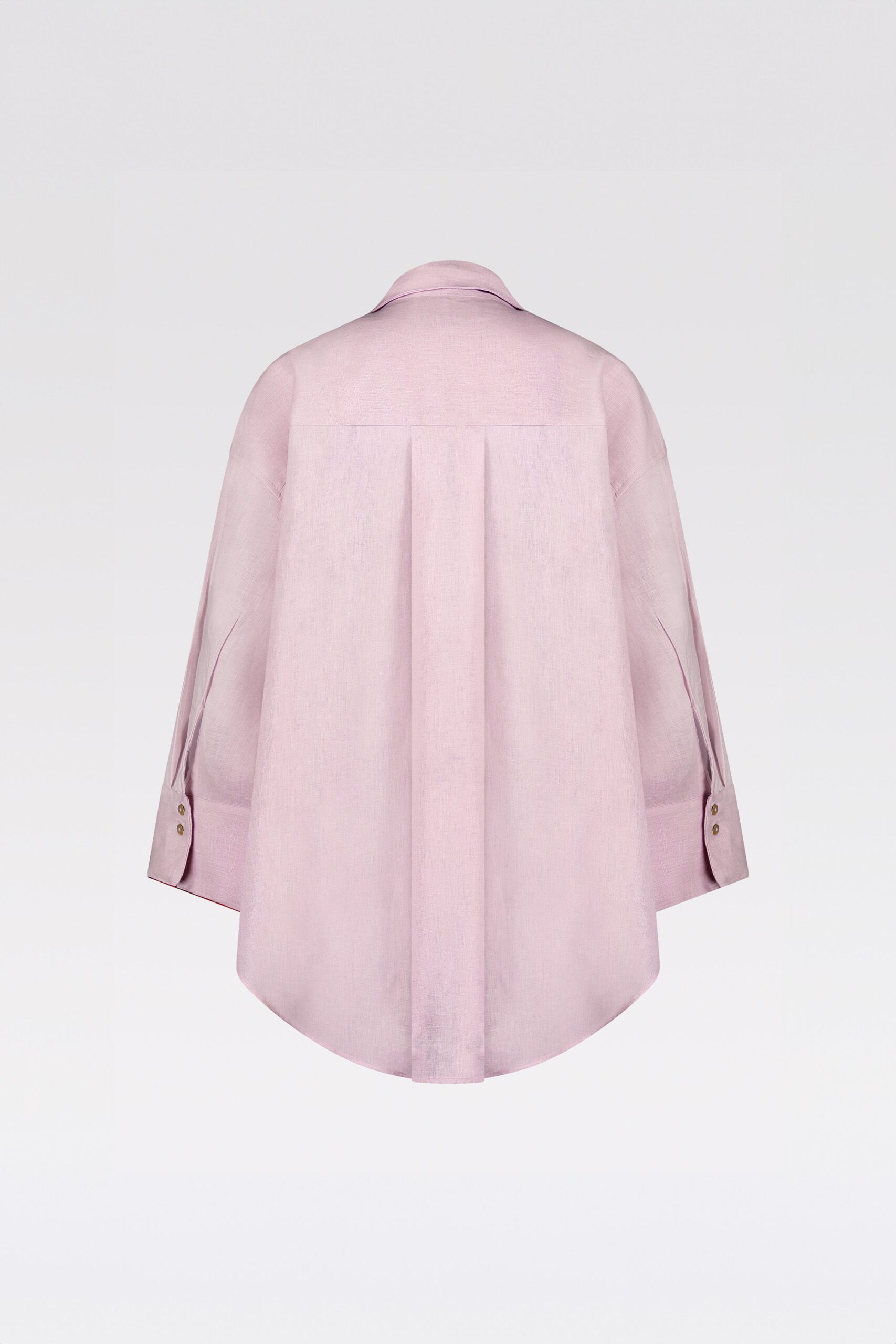 THE BYLIMA LINEN BLOUSE 'BABY PINK'